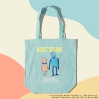 映画「ロボット・ドリームズ」ドッグ＆ロボット トートバッグ（税込3300円）