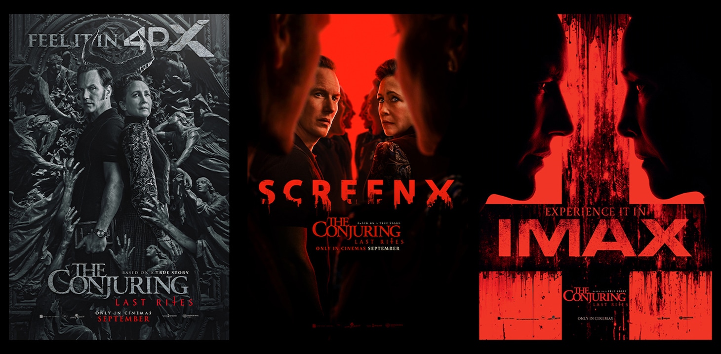 ウォーレン夫妻を描いた「死霊館 最後の儀式」ラージフォーマットビジュアル