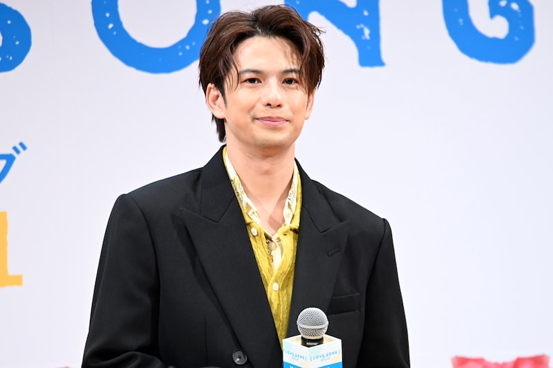 映画「（LOVE SONG）」ジャパンプレミアに登壇した森崎ウィン。海外勤務を命じられた真面目すぎる研究員・ソウタを演じた