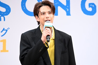 映画「（LOVE SONG）」ジャパンプレミアに登壇した森崎ウィン