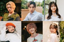 ドラマフィル「恋フレ ～恋人未満がちょうどいい～」新キャスト。上段左から松本大輝、阿部顕嵐、椛島光。下段左から加治将樹、櫻井亜蓮、濱岸ひより