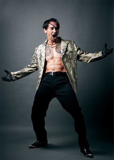 ドラマ「龍が如く」で真島吾朗を演じる山口祥行