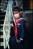 ドラマ「スケバン刑事」より、斉藤由貴演じる学生刑事・麻宮サキ