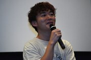 「ミーツ・ザ・ワールド」の試写会に登壇した松居大悟