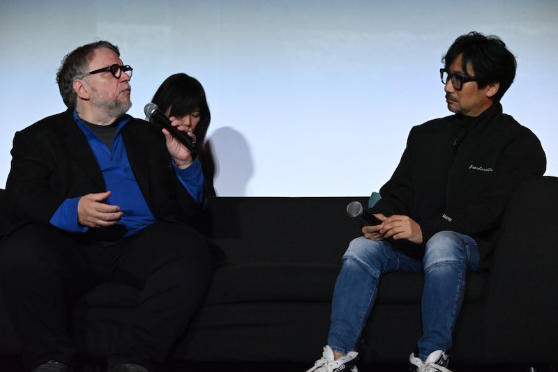 左からギレルモ・デル・トロ、小島秀夫