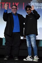 左からギレルモ・デル・トロ、小島秀夫