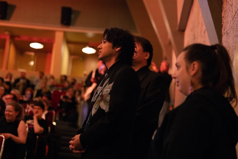 第38回ヘルシンキ国際映画祭で行われた「爆弾」ワールドプレミア上映の様子