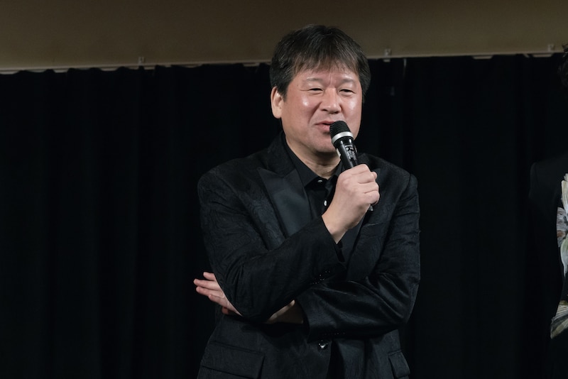 第38回ヘルシンキ国際映画祭で行われた「爆弾」のワールドプレミア上映に登壇した佐藤二朗