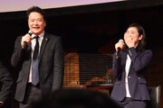 左から田中哲司、天海祐希