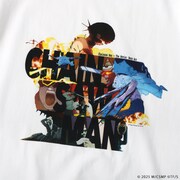 劇場版「チェンソーマン レゼ篇」ナタリーストアによるオリジナルTシャツ第2弾・Q-TAのデザイン（ホワイト）