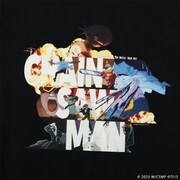 劇場版「チェンソーマン レゼ篇」ナタリーストアによるオリジナルTシャツ第2弾・Q-TAのデザイン（ブラック）