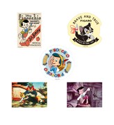 J賞のダイカットステッカーセット（全6種）