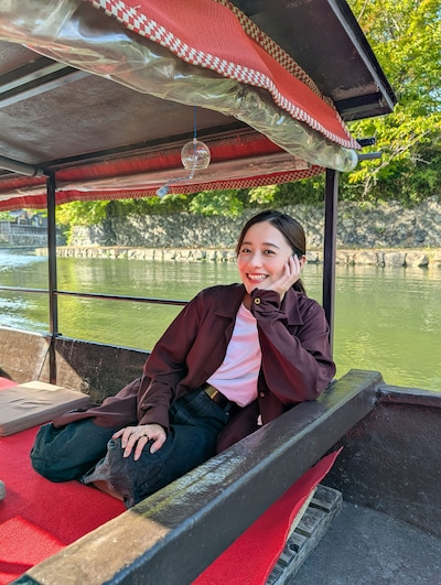 「Google Pixel presents ANOTHER SKY（アナザースカイ）」10月4日放送回にて、故郷の滋賀で八幡堀を巡る堀田真由