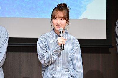 「すべての恋が終わるとしても」制作発表会見に出席した本田望結