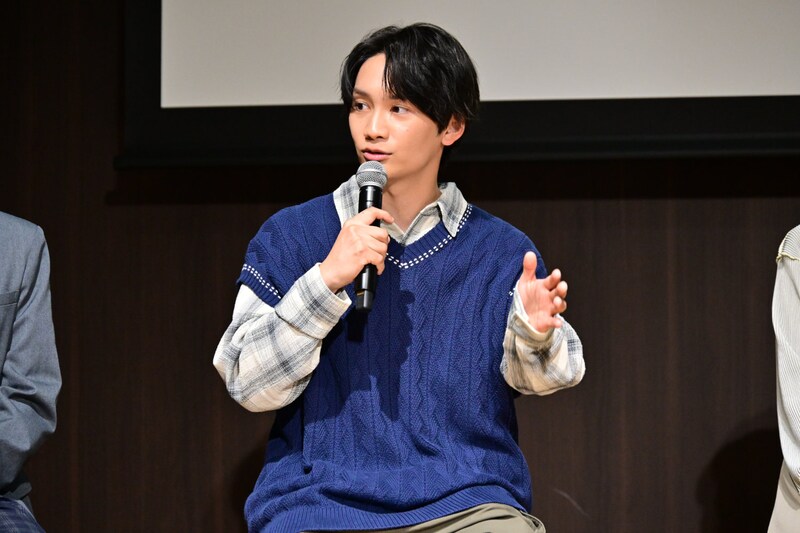「すべての恋が終わるとしても」制作発表会見に出席した藤原丈一郎