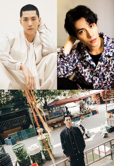 「林子閎（リン・ズーホン）パネル展」では俳優誌awesome!に掲載された写真や表紙をパネル化して展示