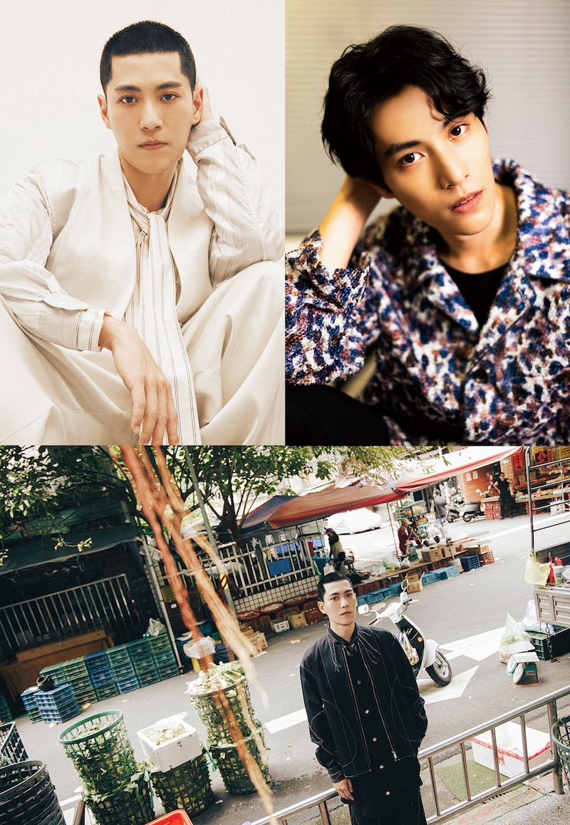 「林子閎（リン・ズーホン）パネル展」では俳優誌awesome!に掲載された写真や表紙をパネル化して展示