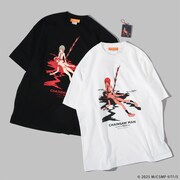 劇場版「チェンソーマン レゼ篇」ナタリーストアによるオリジナルTシャツ第3弾・榎本俊二（税込7150円）。カラーはホワイトとブラックの2色でキーホルダーが付属する