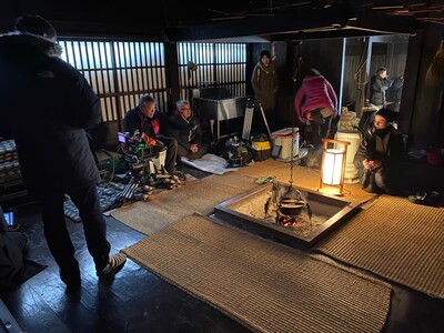 「グランドツアー」の撮影は岐阜・白川郷でも行われた