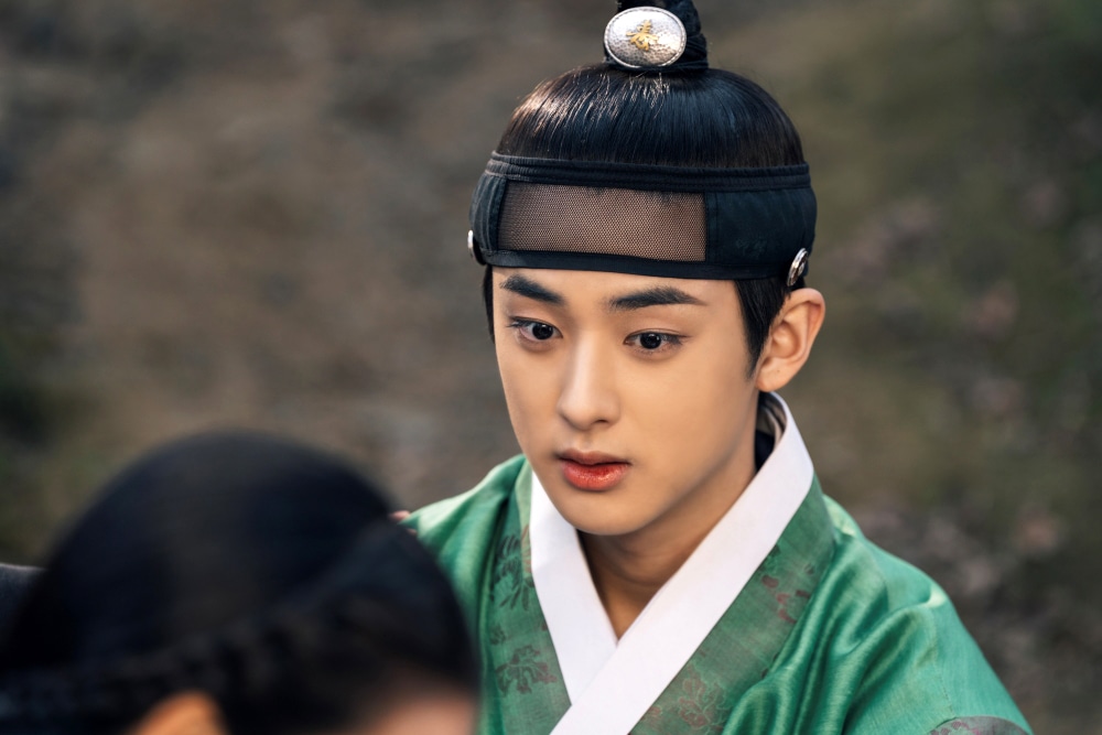 韓国ドラマ「世子＜セジャ＞が消えた～禁じられた愛～」場面写真。キム・ミンギュ演じるトソン大君