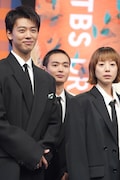 左から竹内涼真、青木柚、夏帆