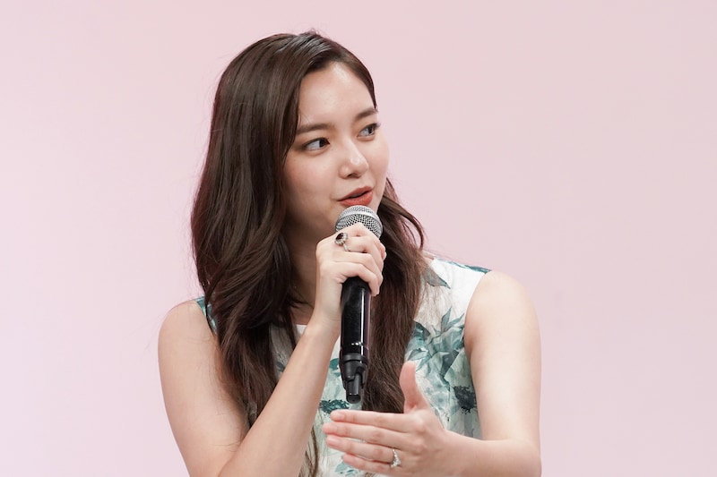 火ドラ★イレブン「娘の命を奪ったヤツを殺すのは罪ですか？」制作発表会見より、新川優愛