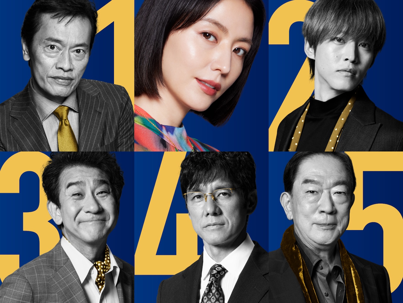 三谷幸喜が脚本・監督を担った映画「スオミの話をしよう」ビジュアル。主演の長澤まさみは、突然失踪した大富豪の妻スオミを演じた