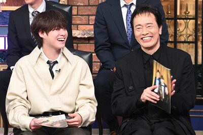 左から大橋和也、遠藤憲一