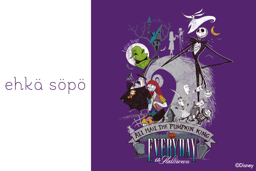 ナイトメアー・ビフォア・クリスマス」のグッズがehka sopoから