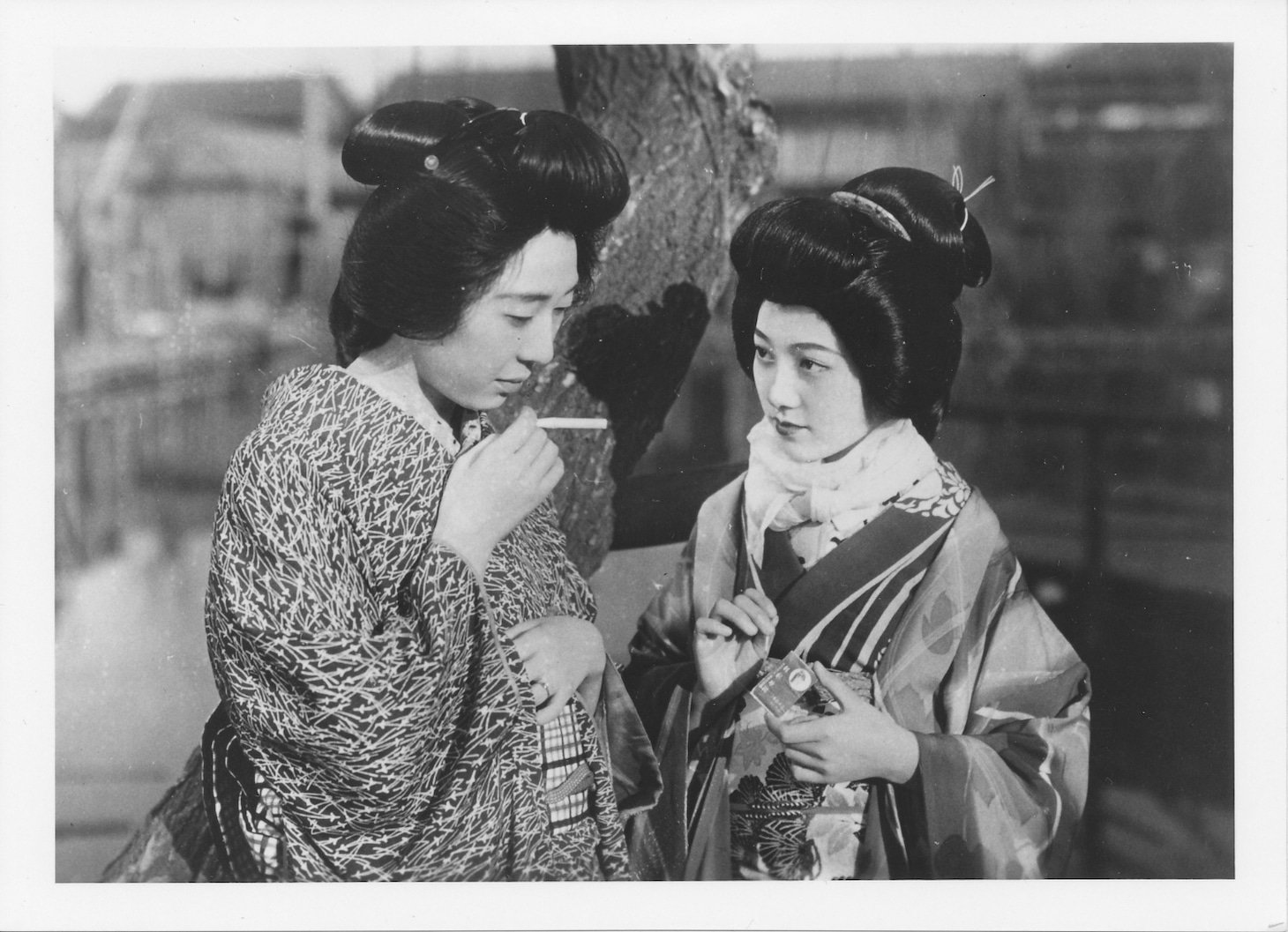 「君と別れて」場面写真 ©1933松竹株式会社