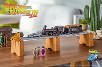 タカラトミー「プラレール バック・トゥ・ザ・フューチャーPART3 蒸気機関車131号＆タイムマシン」ビジュアル