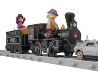 タカラトミー「プラレール バック・トゥ・ザ・フューチャーPART3 蒸気機関車131号＆タイムマシン」のイメージ