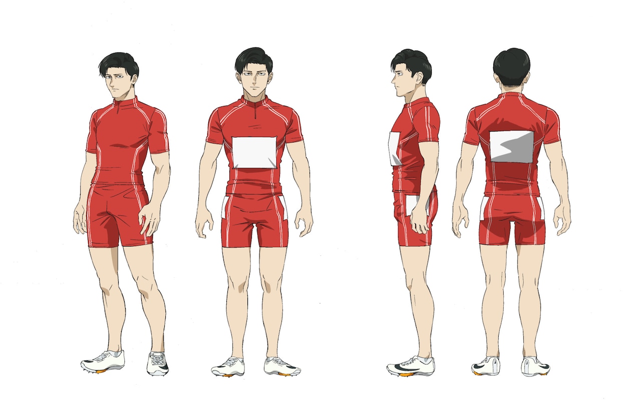 「ひゃくえむ。」トガシのキャラクター設定画