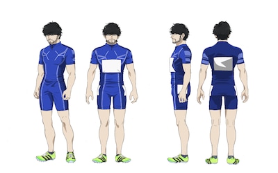 「ひゃくえむ。」小宮のキャラクター設定画