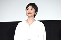 「映画 すみっコぐらし 空の王国とふたりのコ」舞台挨拶付きおひろめ試写会より、本上まなみ