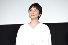 「映画 すみっコぐらし 空の王国とふたりのコ」舞台挨拶付きおひろめ試写会より、本上まなみ