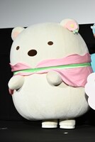 ムービーカメラでの撮影中、ゆっくり揺れていたしろくま