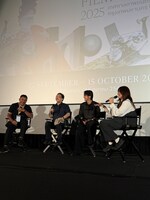 バンコク国際映画祭にて「恋愛裁判」舞台挨拶の様子