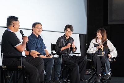 バンコク国際映画祭にて「恋愛裁判」舞台挨拶の様子