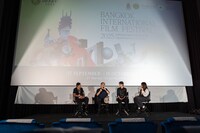 バンコク国際映画祭にて「恋愛裁判」舞台挨拶の様子