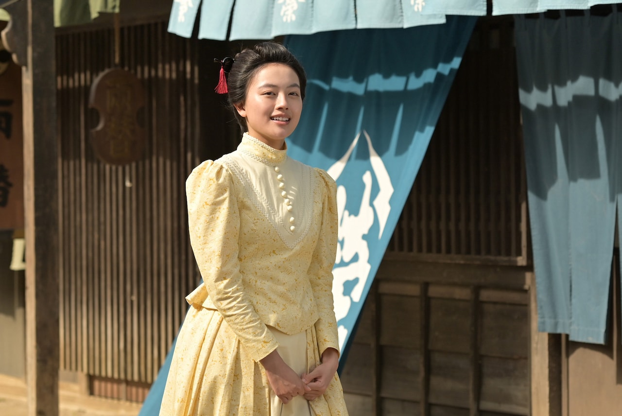 連続テレビ小説「風、薫る」より、上坂樹里演じる大家直美