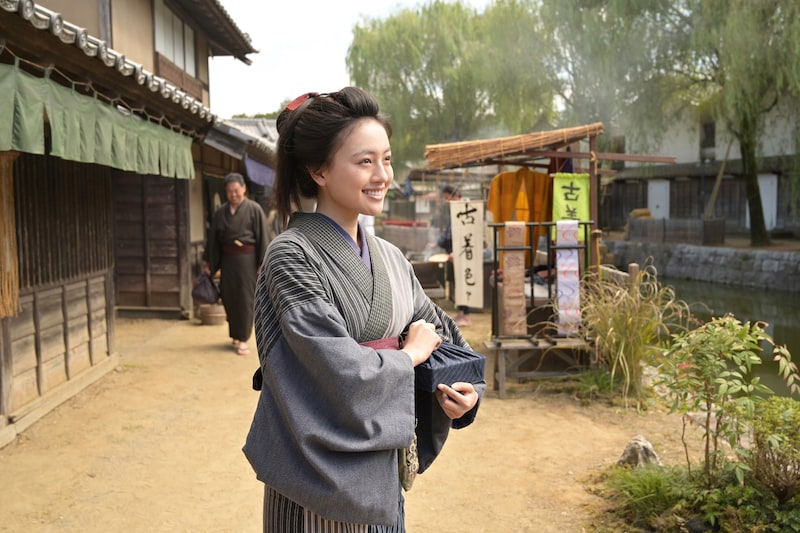 連続テレビ小説「風、薫る」より、上坂樹里演じる大家直美