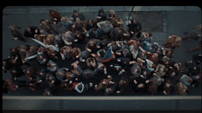 「プラハの春 不屈のラジオ報道」場面写真