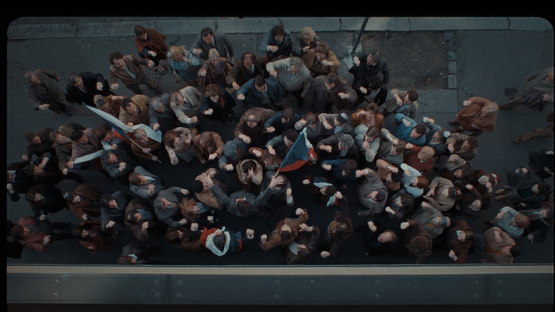 「プラハの春 不屈のラジオ報道」場面写真