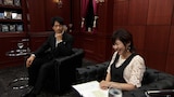 「舘ひろし シネマラウンジ」にゲスト出演した斎藤工(左)
