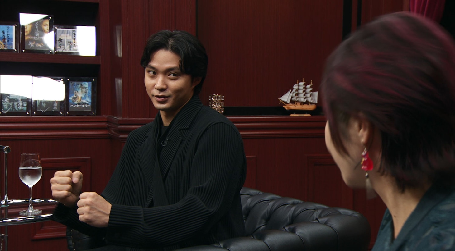 「舘ひろし シネマラウンジ」にゲスト出演した磯村勇斗