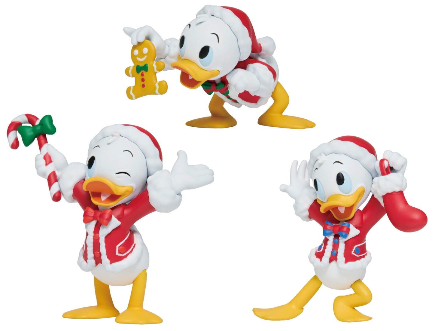 フィギュアオーナメント賞（全20種）「ミッキー＆フレンズ」シリーズ（全7種 / ヒューイ・デューイ・ルーイ）
