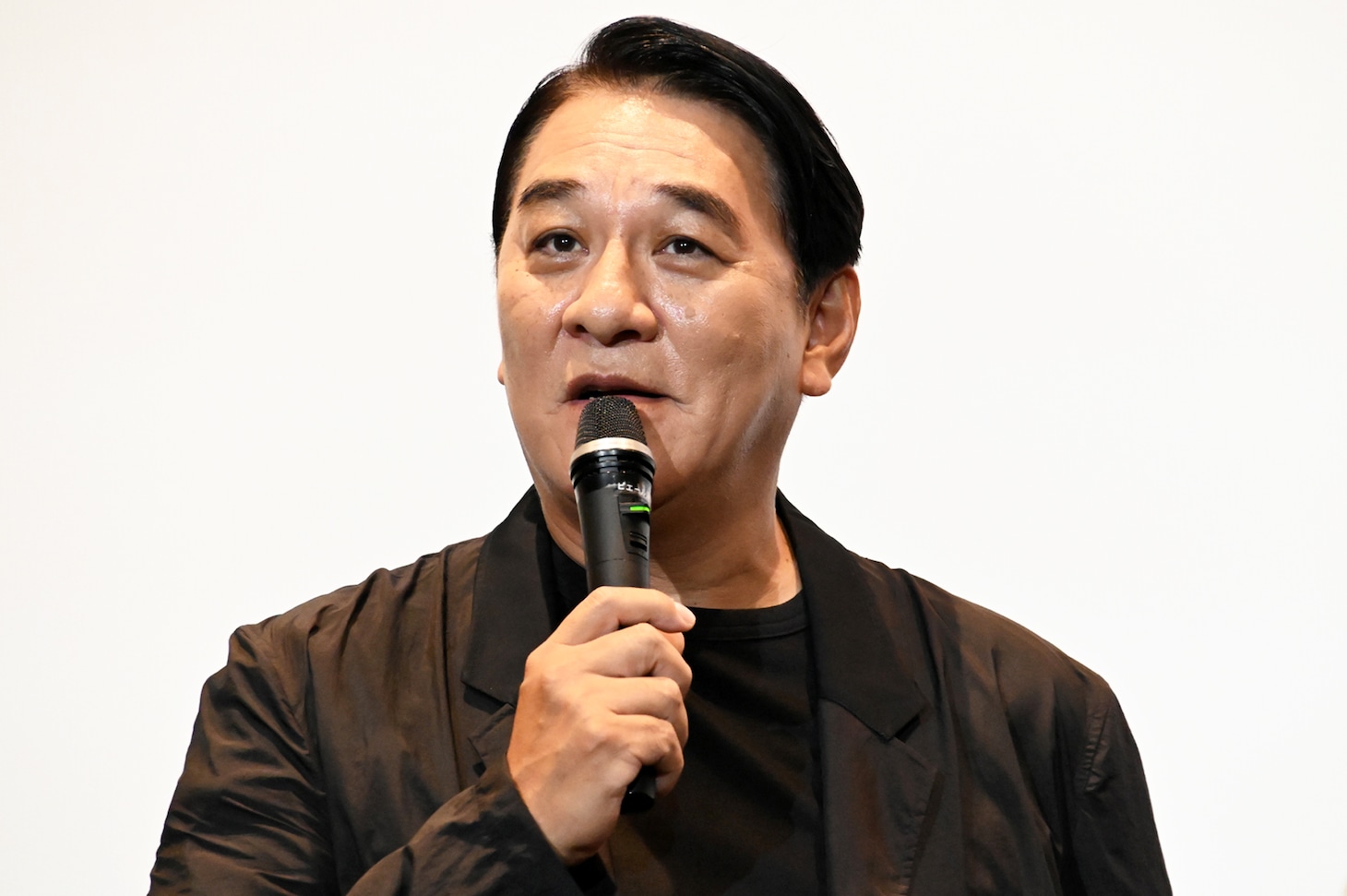 アニメ映画「ホウセンカ」公開記念舞台挨拶に登壇したピエール瀧
