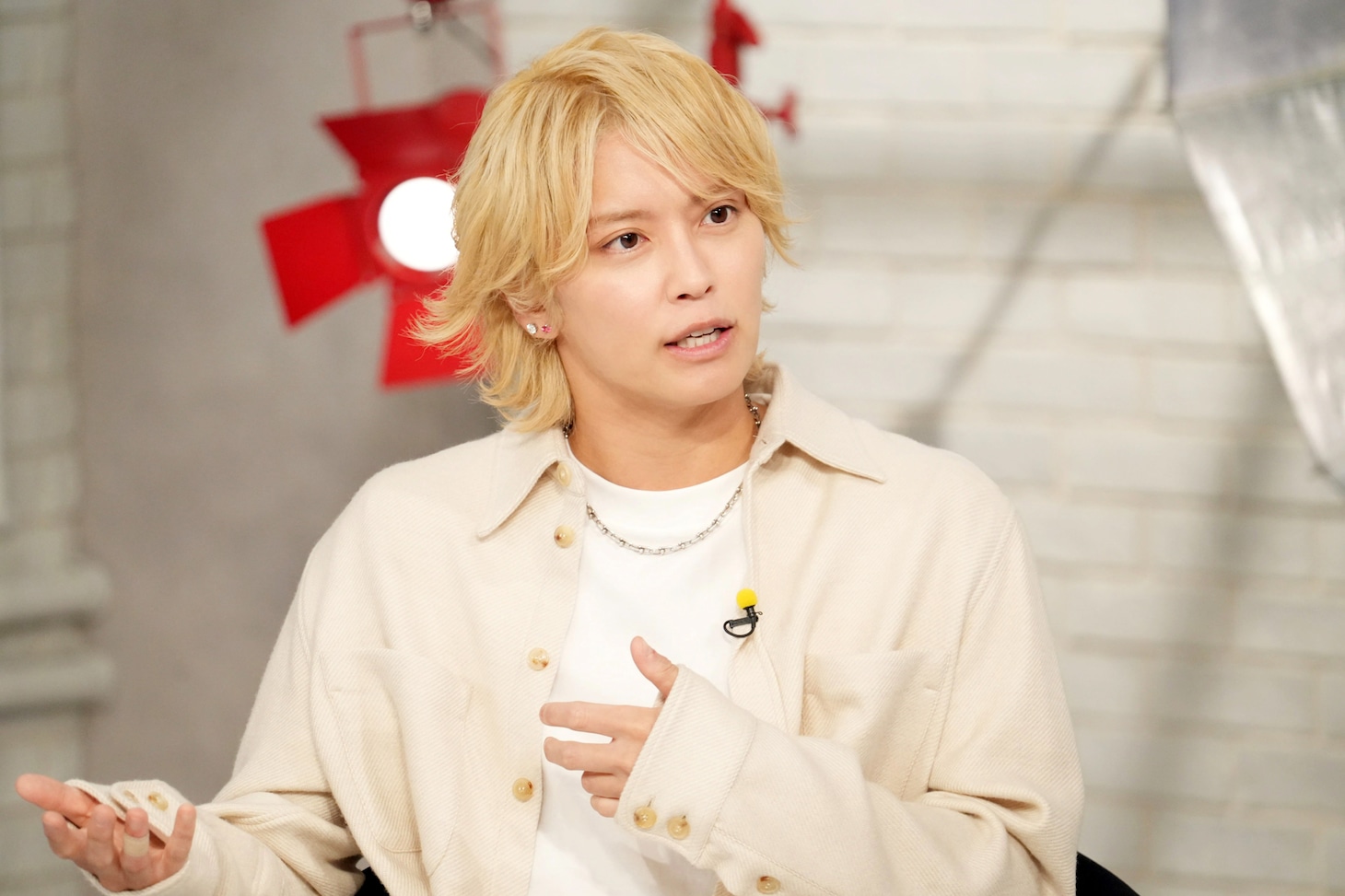 日本テレビ系「おしゃれクリップ」にゲスト出演した手越祐也
