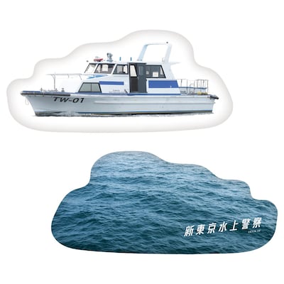 ドラマ「新東京水上警察」ダイカットクッション